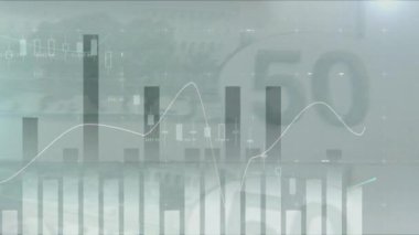 Sayfalar arka planda çevrilirken hareket eden grafiklerin ve grafiklerin animasyonu