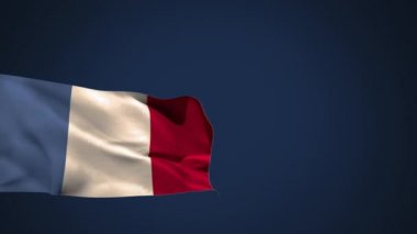 Mavi bir arka plan aleyhine feragat Fransız ibne yakın