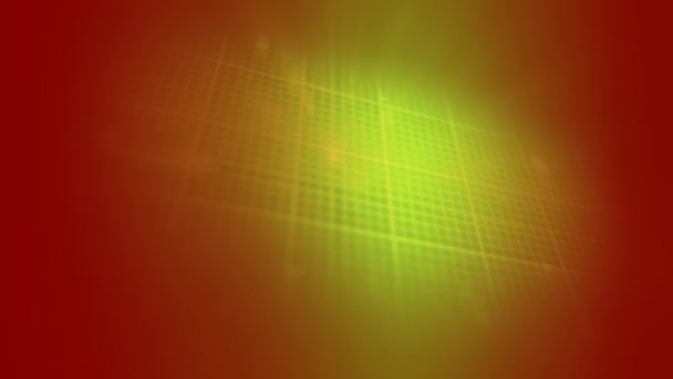 Animation numérique d'une grille avec lumières clignotantes 