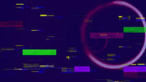 Animation numérique d'un vortex avec bruit de pixel 