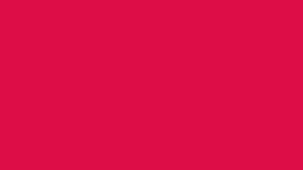 Animación Digital Relámpagos Azules Rosados Moviéndose Sobre Fondo Rosa — Vídeo de stock