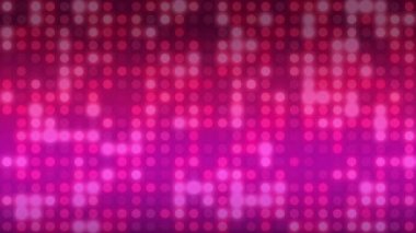 Parlayan pembe daire desenlerinin dijital animasyonu