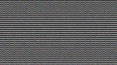 Tv ekranındaki statik gürültünün dijital animasyonu. Statik yavaş yavaş ekrandaaşağı hareket ediyor