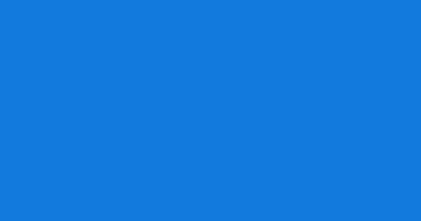 Compuesto Digital Una Pantalla Azul — Vídeo de stock