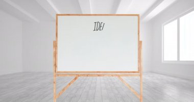 Bir fikir, plan ve eylem 4k dijital animasyon