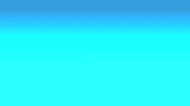 Yükselen ve düşen beyaz güneşile pembe ve mavi bir arka plan üzerinde merkezden büyüyen ve azalan renkli eşmerkezli üçgenlerin animasyonu