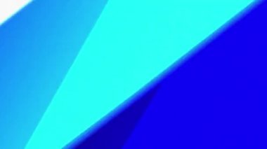 Mavi arka planda sırayla büyüyen ve boyutlandırılan pembe ve sarı karelerin ızgara deseninin animasyonu, renkli çapraz çizgiler ön planda geçerken