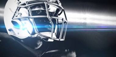 Spot ışığına karşı Güçlü Rugby Oyuncusu