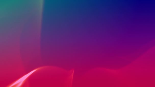 Animation de sentiers de lumière au ralenti sur un fond doux et coloré 
