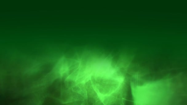 Анімація Повільного Рухомого Зеленого Світла Тіні Сильним Фоном — стокове відео