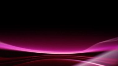 Siyah arkaplanda parlayan pembe ve turuncu ışık izlerinin animasyonu