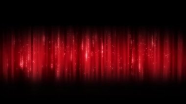 Siyah arkaplanda parlayan kırmızı ışık izlerinin canlandırması