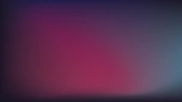 Animation Taches Lumineuses Flottantes Particules Sur Fond Rose Violet — Video