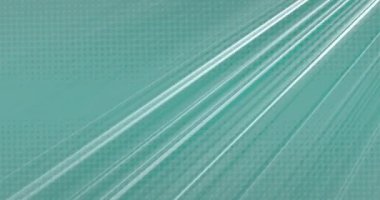 Mavi arka planda kusursuz döngü içinde hipnotik hareketlerle hareket eden beyaz ışık izlerinin animasyonu.