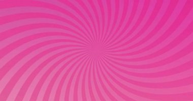 Pembe arka planda kusursuz döngü içinde hipnotik hareketlerle dönen ve hareket eden beyaz çizgilerin animasyonu.