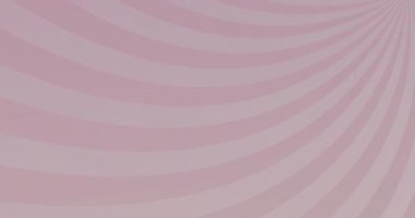 Mor arka planda kusursuz döngü içinde hipnotik hareketlerle dönen ve hareket eden beyaz çizgilerin animasyonu. 