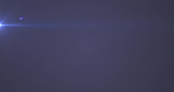 Анимация Светящегося Голубого Пятна Света Движущегося Гипнотическом Движении Бесшовной Петле — стоковое видео