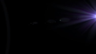Animasyon Fişekleri 'nin animasyonu, arka planda hipnotik hareketlerle hareket eden parıldayan ışık ve mercek patlamaları. Işık ve hareket kavramı dijital olarak oluşturuldu.