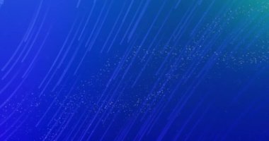 Mavi arka planda dönen DNA iplikçiklerinin canlandırması. Dijital olarak üretilen küresel koronavirüs pandemik konsepti.