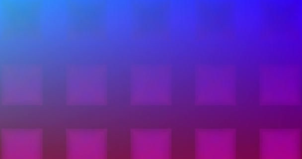 Animation Formes Abstraites Kaléidoscope Rose Bleu Violet Déplaçant Boucle Transparente — Video