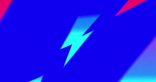 Animation Von Massive Sale Text Auf Neon Blitz Gegen Weiße — Stockvideo