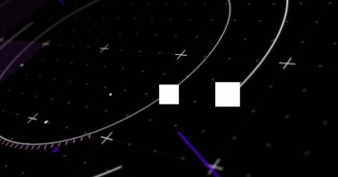 Kapsam taramasında veri yükleme çemberinin resmi. iletişim teknolojisi, veri paylaşımı ve dijital arayüz konsepti dijital olarak oluşturulmuş görüntü.