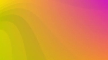 Renkli arka planda hareket eden gökkuşağının animasyonu. Desen, soyutlama ve dijital arayüz konsepti dijital olarak oluşturulmuş video.