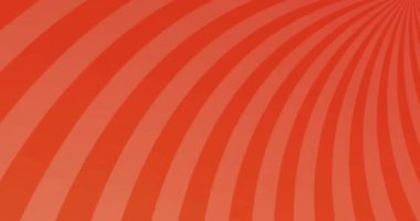 Kırmızı arka planda hareket eden kırmızı patikaların animasyonu. Desen, soyutlama ve şekillendirme konsepti dijital olarak oluşturulmuş video.