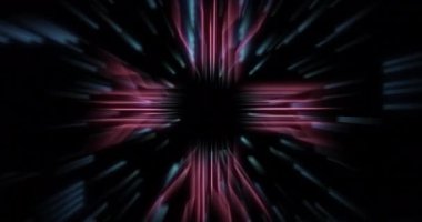 Siyah arkaplan üzerinde veri işleme ile devre kartının animasyonu. Dijital olarak oluşturulmuş küresel bağlantılar, hesaplama, dijital arayüz ve veri işleme kavramı.