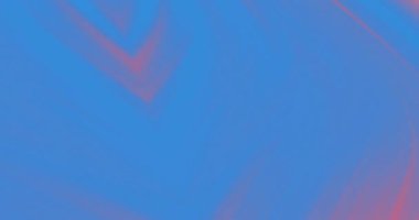 Mor zemin üzerinde hareket eden kırmızı ve mavi kıvrımlı dalgaların animasyonu. Soyut, enerji, değişim, bağlantı, işleme, arkaplan ve iletişim, dijital olarak oluşturulmuş video.