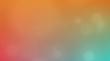 Renkli arka planda ışık lekelerinin canlandırması. Desen, soyutlama ve dijital arayüz konsepti dijital olarak oluşturulmuş video.