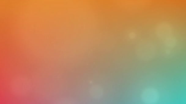 Анимация Светлых Пятен Красочном Фоне Концепция Шаблона Абстракции Цифрового Интерфейса — стоковое видео