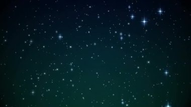 Noelin animasyonları noktalar üzerine yazılır. Noel, kış, kutlama ve dijital arayüz konsepti dijital olarak oluşturulmuş video.