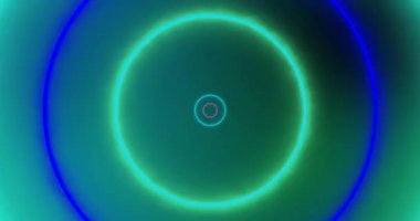 Cadılar Bayramı satışı metninin animasyonu ve siyah arka planda daireler. Perakende ve alışveriş konsepti dijital olarak oluşturulmuş video.