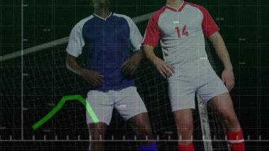 Futbolcular istatistikleri güncelleyerek top yaklaşımına yöneliyor. Atletizm, takım çalışması, rekabet, spor analitiği, dinamik, eylem, yoğunluk