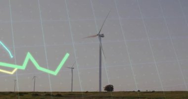Türbinler dönerek enerji eğilimlerini canlandırırken, şebeke üç çizgi dokumaya başlarken zayıflıyor. Yenilenebilir, sürdürülebilirlik, teknoloji, çevre, veri, analitik, sanayi