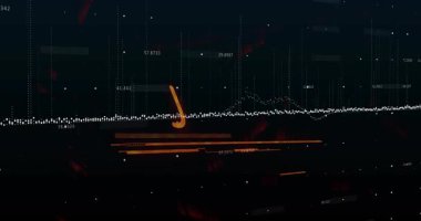 Titreşen veri sürücüsü uyarı simgesi yükseliyor, tehlike oluşturuyor ve arıtma işlemini engelliyor. Uyarı, uyarı, dijital arayüz, tehlike, aciliyet, fütüristik