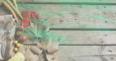 Şeffaf noktalı dalga, hasadı silip süpürerek dijital örtüyü gösteriyor. Kırsal, hasat, mevsimsel, doğal, aşçı, estetik, dokulu