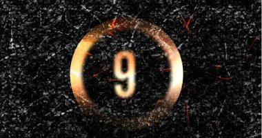 Eski tiyatro ekran arka planı 4k üzerinde animasyonlu geri sayım