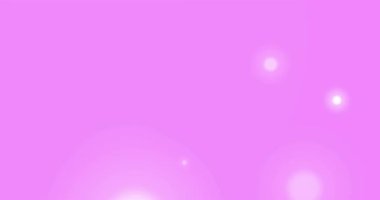 Pembe arkaplandaki ışık noktalarının canlandırması. küresel iş ve dijital arayüz kavramı dijital olarak oluşturulmuş video.