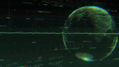 Küresel hatları birleştiren, yükselen eğriler görselleştiren trendler çizdikçe zayıf noktalar oluşmaya başlar. Veri, analiz, görselleştirme, teknoloji, dijital, yenilik, fütüristik