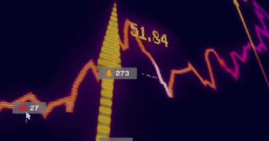 Gradyan çizgisi üzerinde yükselen imleç dalgalanıyor, nişan güncellemelerini gösteren rozetler açılıyor. Veri görselleştirme, dijital analiz, kullanıcı bağlılığı, arayüz tasarımı, soyut teknoloji, gerçek zamanlı ölçüler, sosyal medya