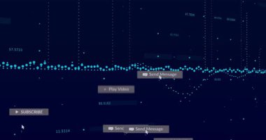 Sinyal gönderme işlemi, yükselen nişan rozetleri gibi yüzen abonelikleri başlatır. Veri görselleştirme, dijital arayüz, kullanıcı etkileşimi, multimedya kampanyası, ui tasarımı, modern teknoloji, katılım ölçümleri