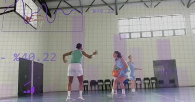 Tetikçi çapraz sürüş gerçekleştiriyor ve savunma yarışması olarak veri örtüşmelerini başlatıyor. Atletik, takım çalışması, spor analitiği, rekabetçi, dijital, performans, strateji