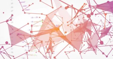 sparse mesh drifting right starting pulsing and rotating around updating Malware Firewall links. Technology, cybersecurity, digital, innovation, network, data, abstract