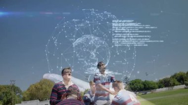 Rugby takımı atlama üstüne atlama yaparak topu teknolojiyle birleştiriyor. Atletizm, takım çalışması, yenilik, strateji, performans, dijital, işbirliği