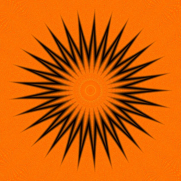Abstrakte Sonnenkreis Design Geometrische Nahtlose Muster Hintergrund Farbiger Kreis Einzigartiges — Stockfoto