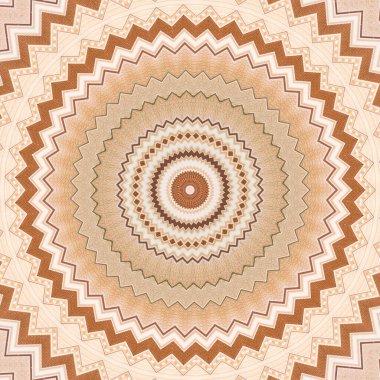 Soyut renkli çember tasarımı geometrik kusursuz model arkaplan. Eşsiz renkli daire logosu. Kusursuz desenli, geometrik şekilli zarif şekiller. Renkli seramik karolar duvar süslemesi.