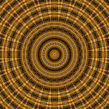 Soyut renkli çember tasarımı geometrik kusursuz model arkaplan. Eşsiz renkli daire logosu. Kusursuz desenli, geometrik şekilli zarif şekiller. Renkli seramik karolar duvar süslemesi.