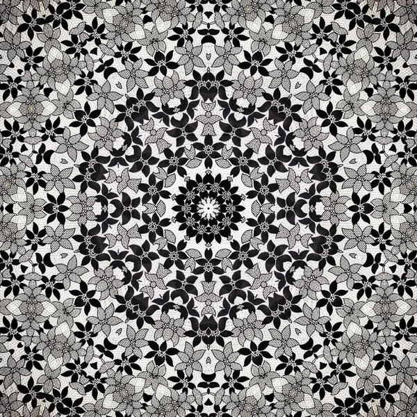Monochromatyczne Bezszwowe Tło Wzorca Unikalne Logo Płytki Ceramiczne Dekoracja Ścienna — Zdjęcie stockowe